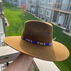 Brown Charlie Horse Hat